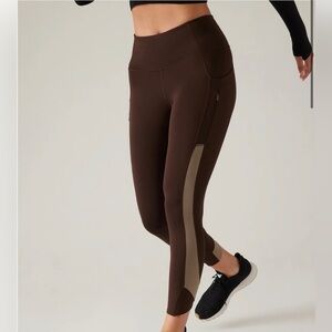 Athleta Ultimate Stash Colorblock 7/8 Tights